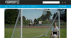 Desktop Screenshot of farpostgoals.com